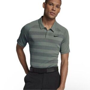 Nike Golf Zonal Cooling Momentum Polo Dark Gray Charcoal NFL Texans Size XL